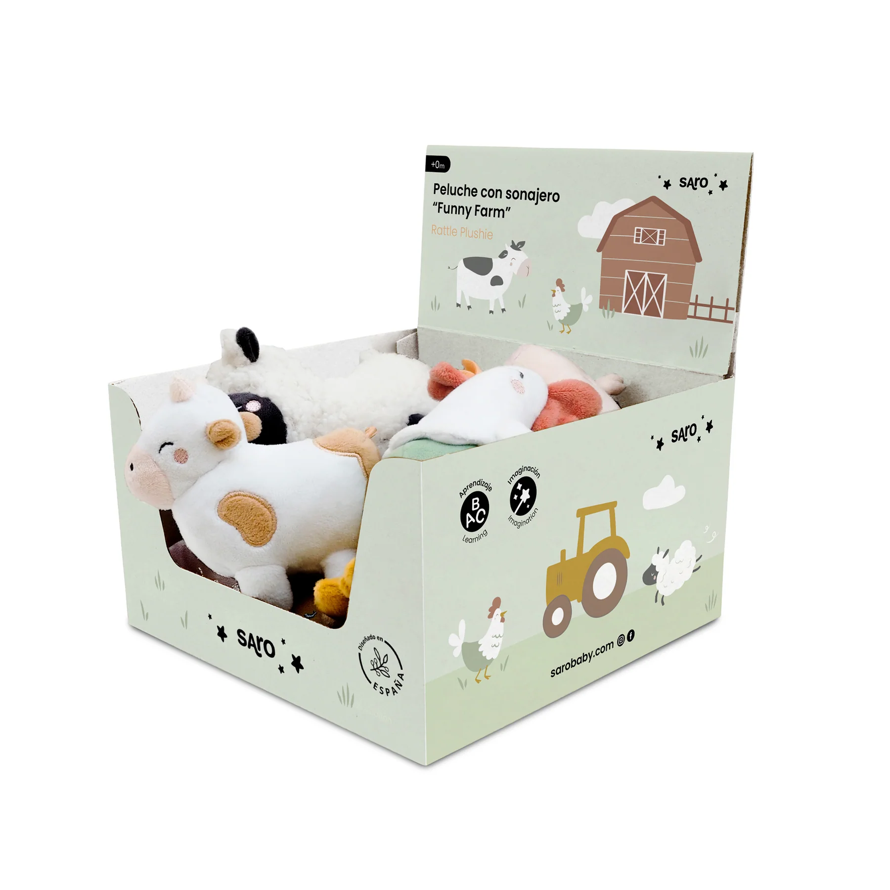 Set sonagli 4 animali – “Funny Farm” - immagine 5