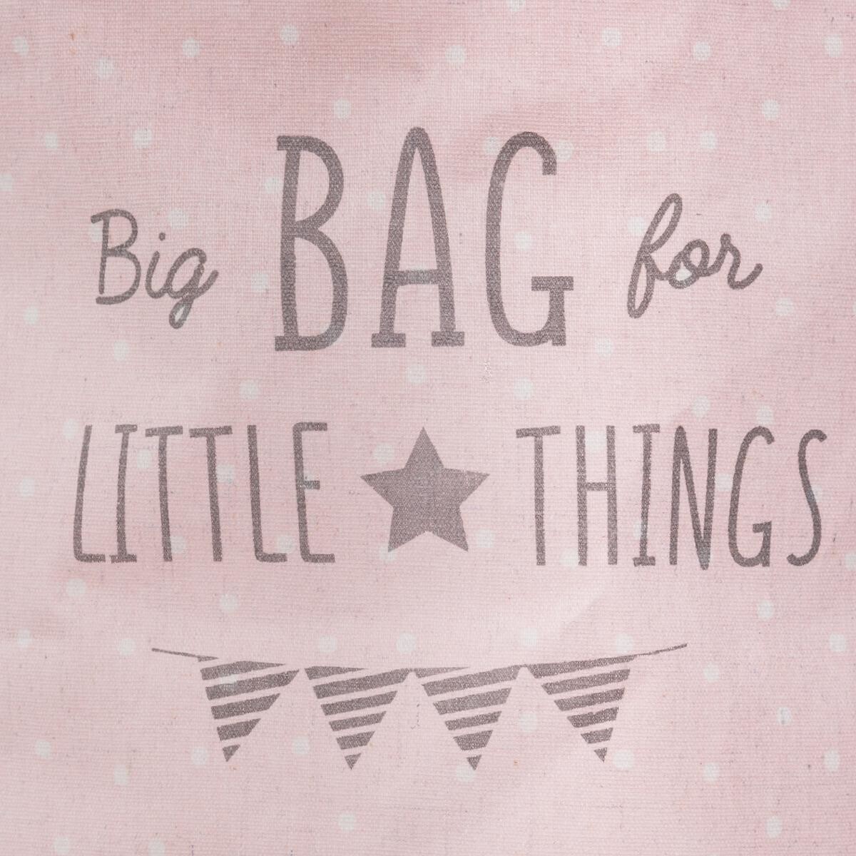 CONTENITORE GIOCHI LITTLE THINGS – 2 colori disponibili - immagine 2