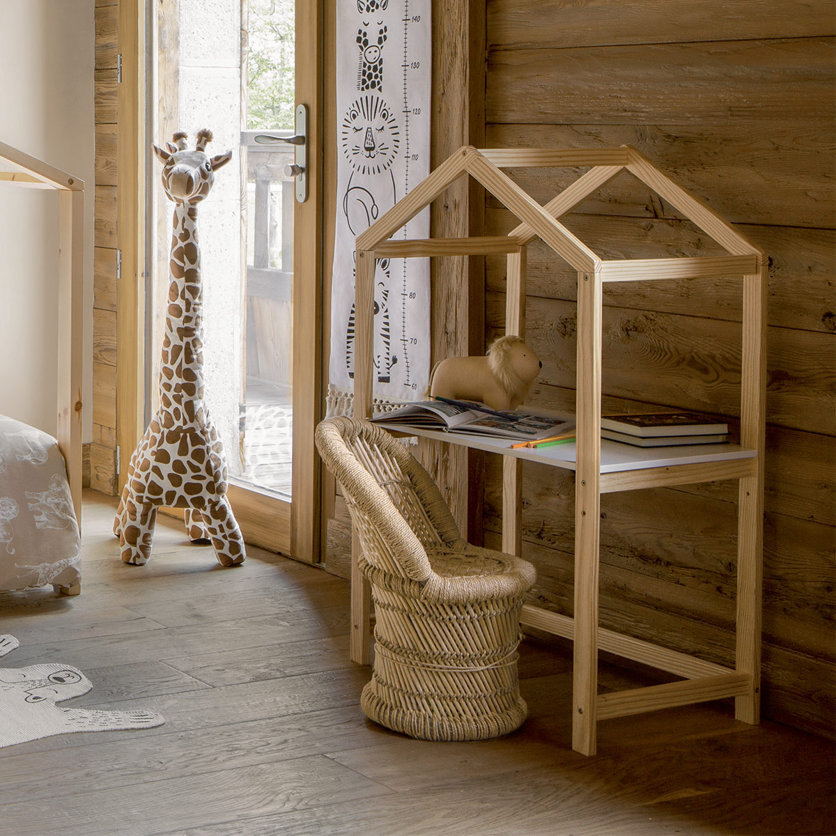 Scrivania per bambini mini-home - immagine 4