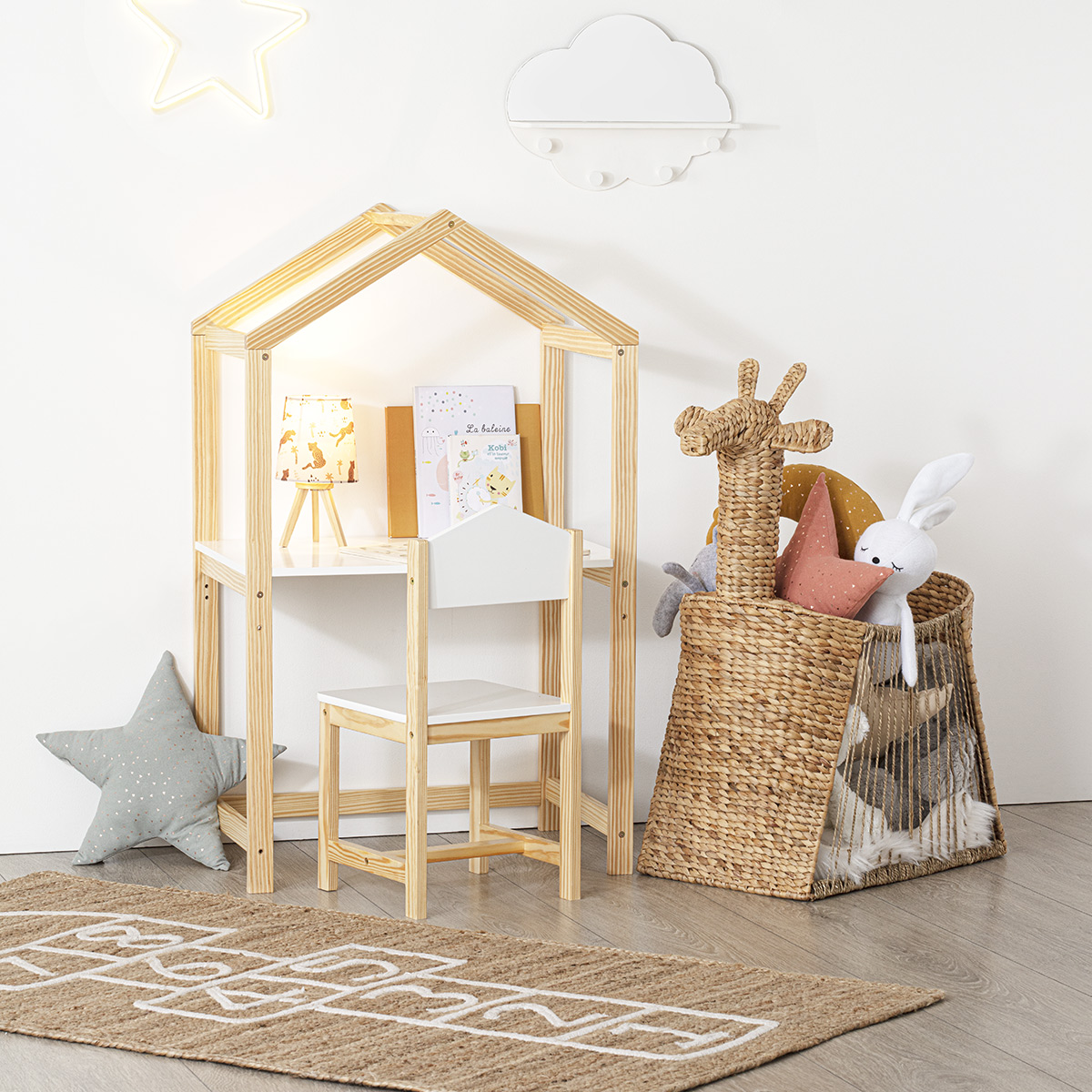 Scrivania per bambini mini-home - immagine 2