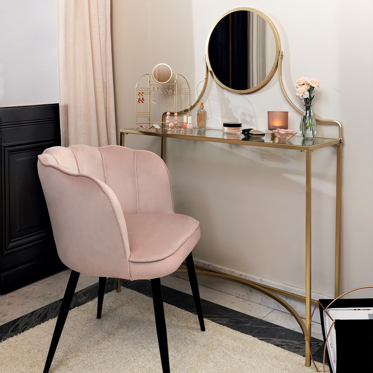 TOELETTE SERENA in vetro