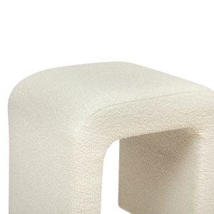 Pouf “Sevi” Bouclette, 41×35 cm 3 varianti colore