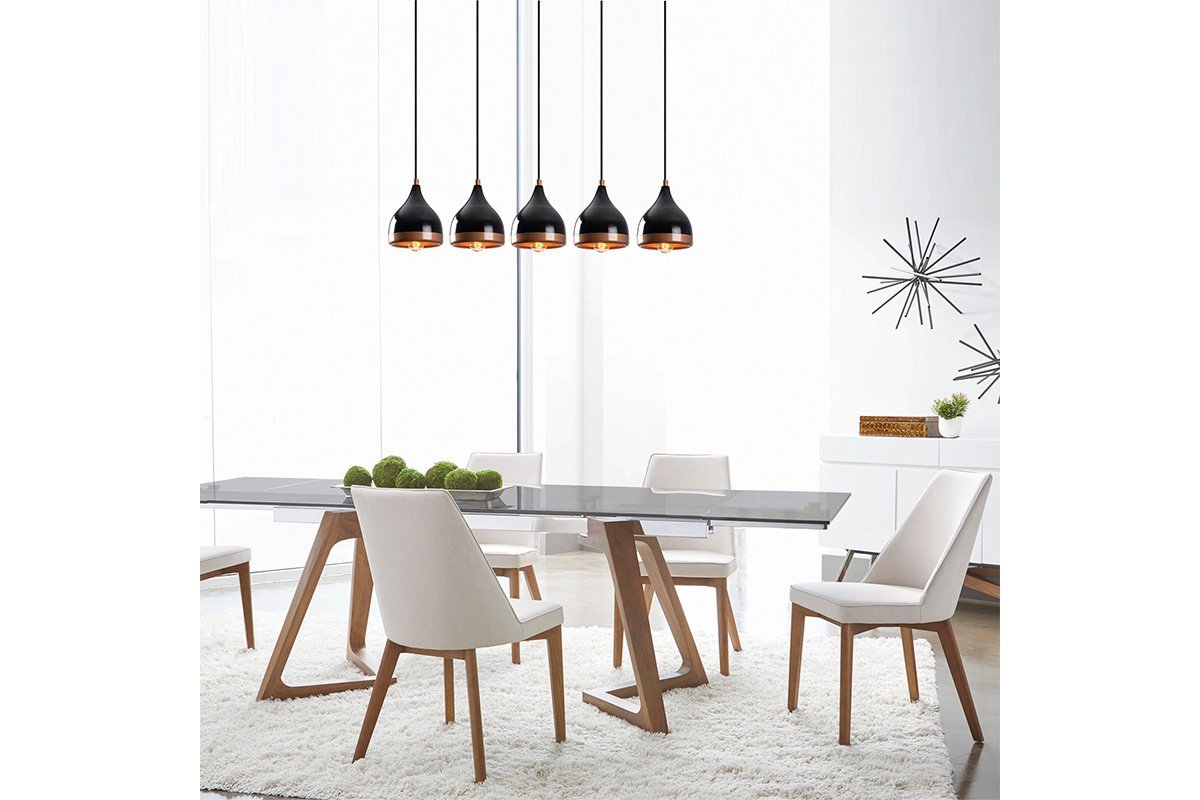 LUCE SOSPESA A 5 LUCI ELLEN - immagine 2