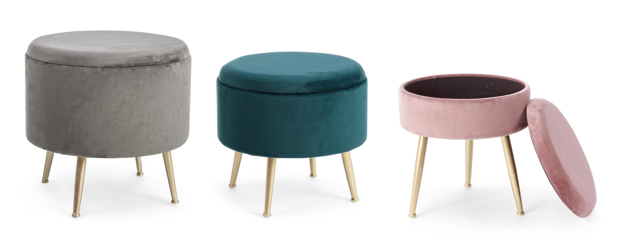 SET 3 POUF POULINE - immagine 2