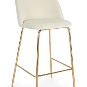 COPPIA DI SGABELLO BAR VICKY – in velluto 4 colori disponibili