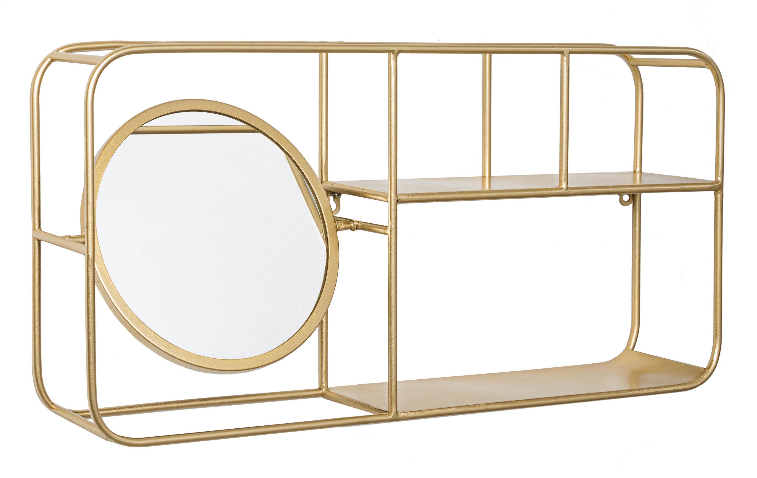 MENSOLA-SPECCHIO NUCLEO – 2 colori disponibili