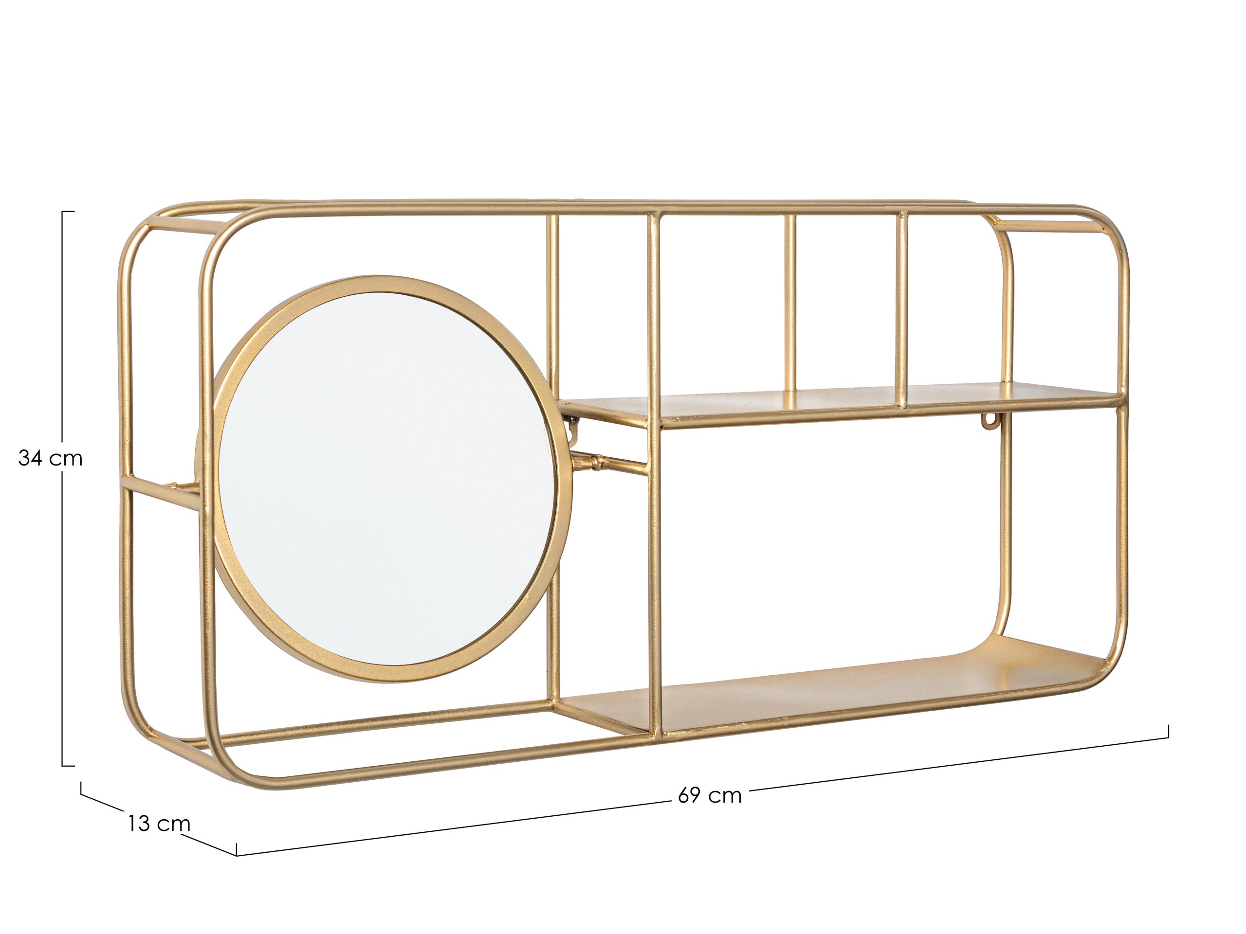 MENSOLA-SPECCHIO NUCLEO – 2 colori disponibili - immagine 3