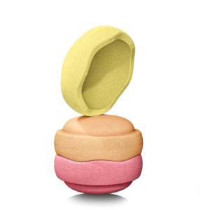 100233 | Stapelstein® Original warm pastel 100233