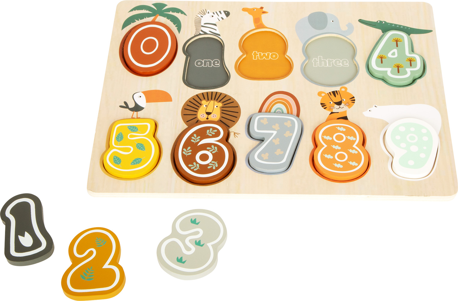 Puzzle Numeri “Safari” - immagine 2