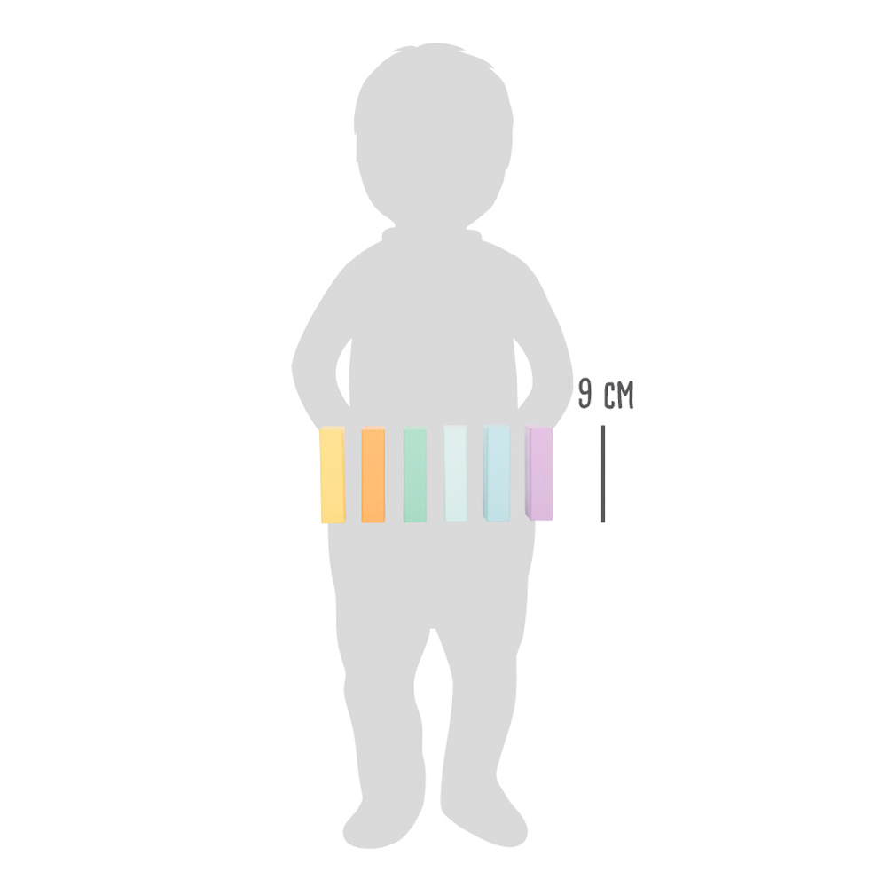 Blocchi di legno pastello - immagine 7