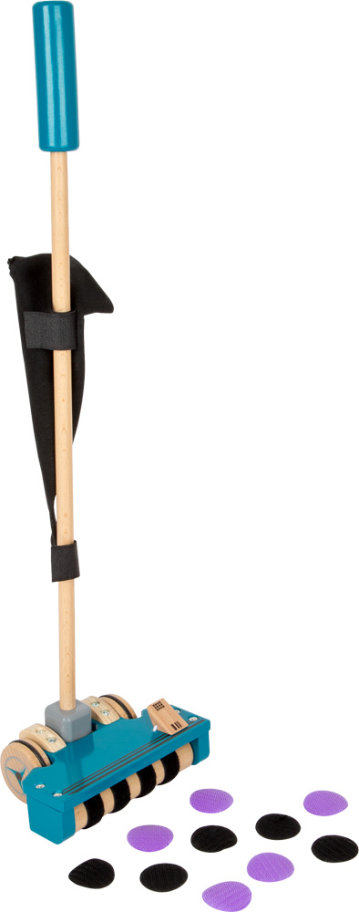 Aspirapolvere in legno da spingere - immagine 3