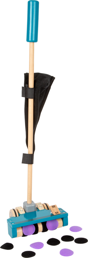 Aspirapolvere in legno da spingere - immagine 4