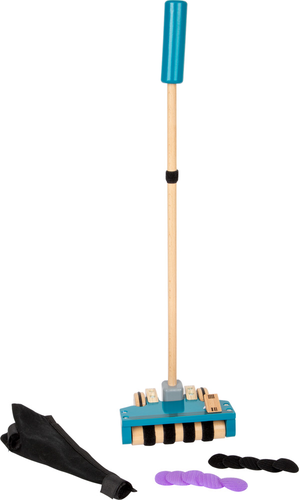 Aspirapolvere in legno da spingere - immagine 5