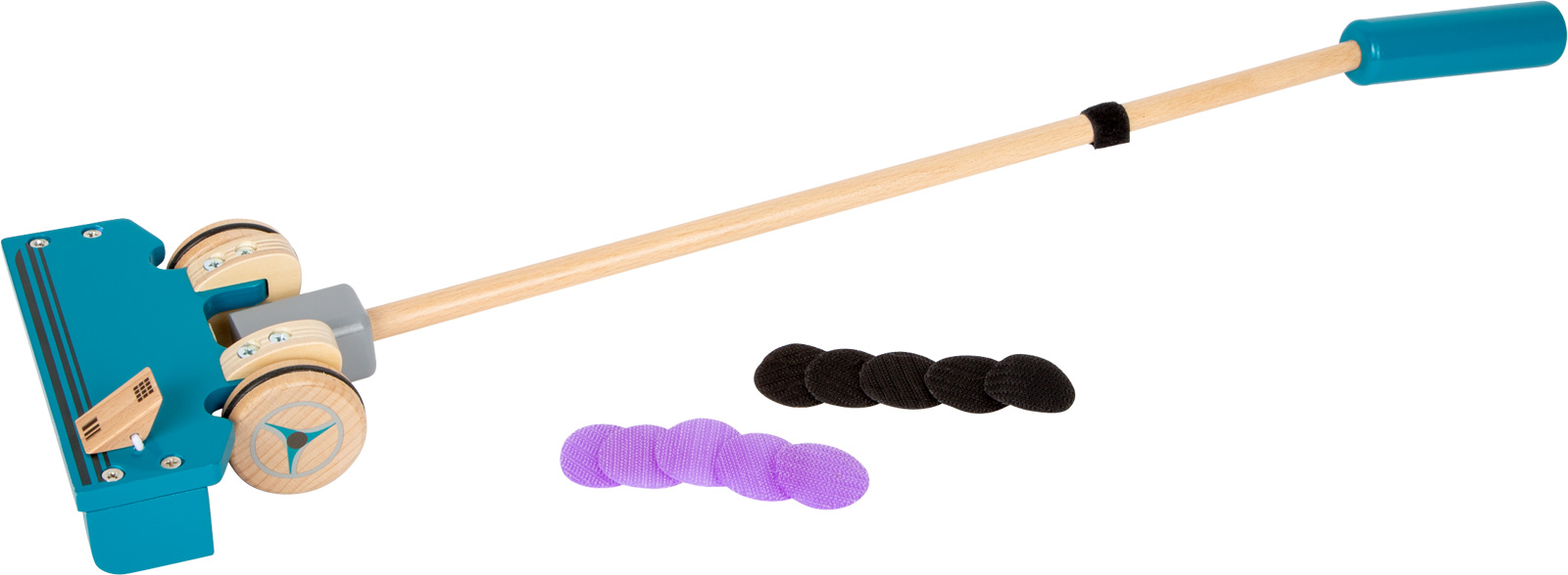 Aspirapolvere in legno da spingere - immagine 6