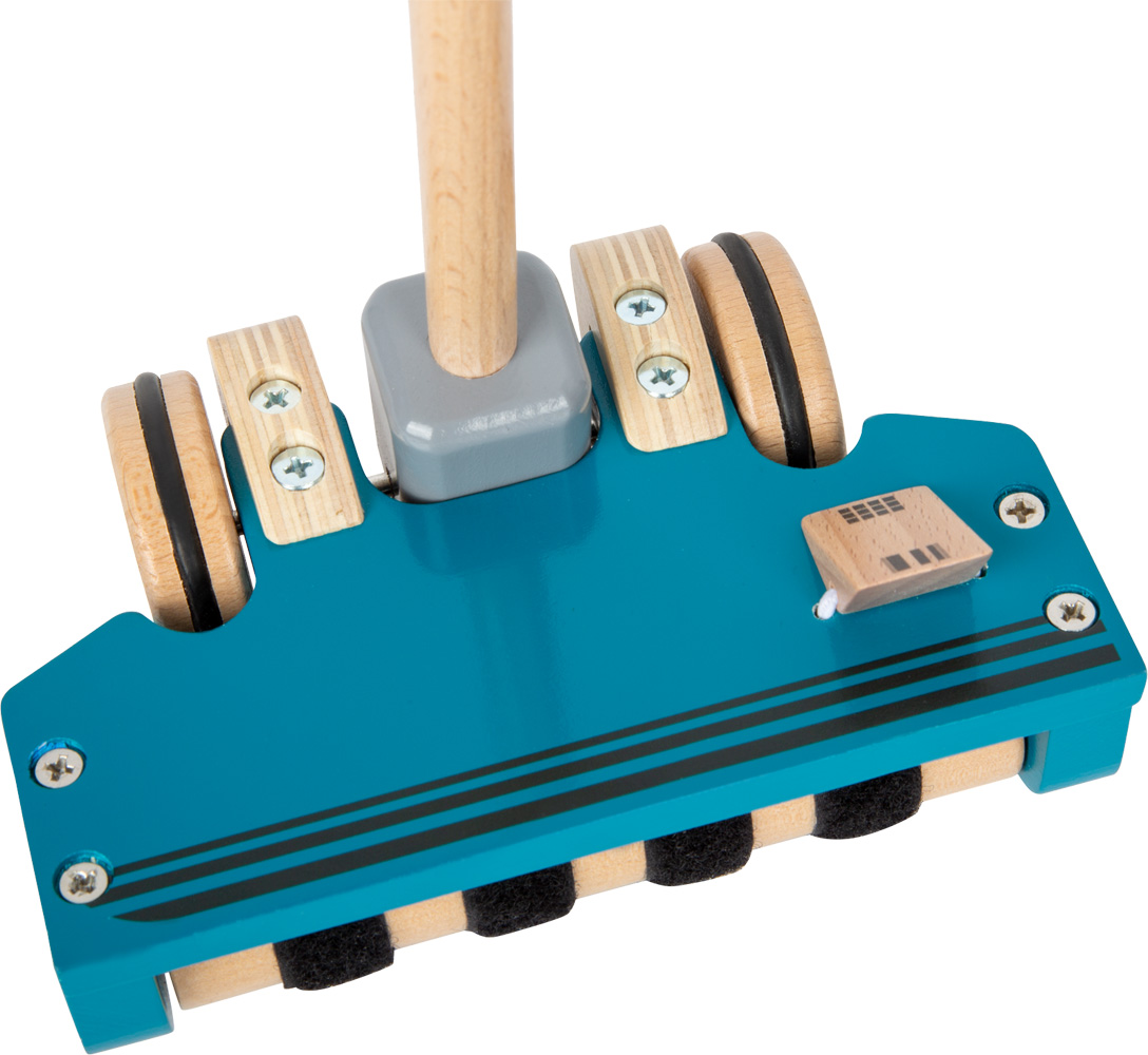 Aspirapolvere in legno da spingere - immagine 8