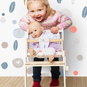 SEGGIOLONE PER BAMBOLE LITTLE BUTTON