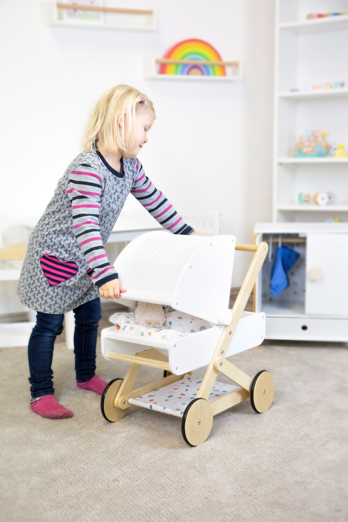 CARROZZINA PER BAMBOLE - immagine 5