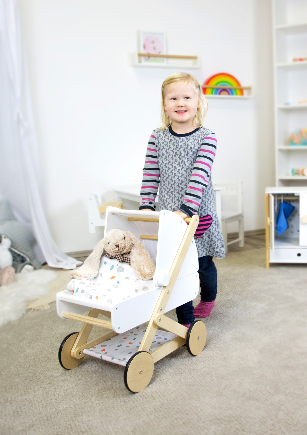 CARROZZINA PER BAMBOLE - immagine 2