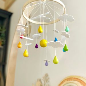 Giostrina Arcobaleno in legno