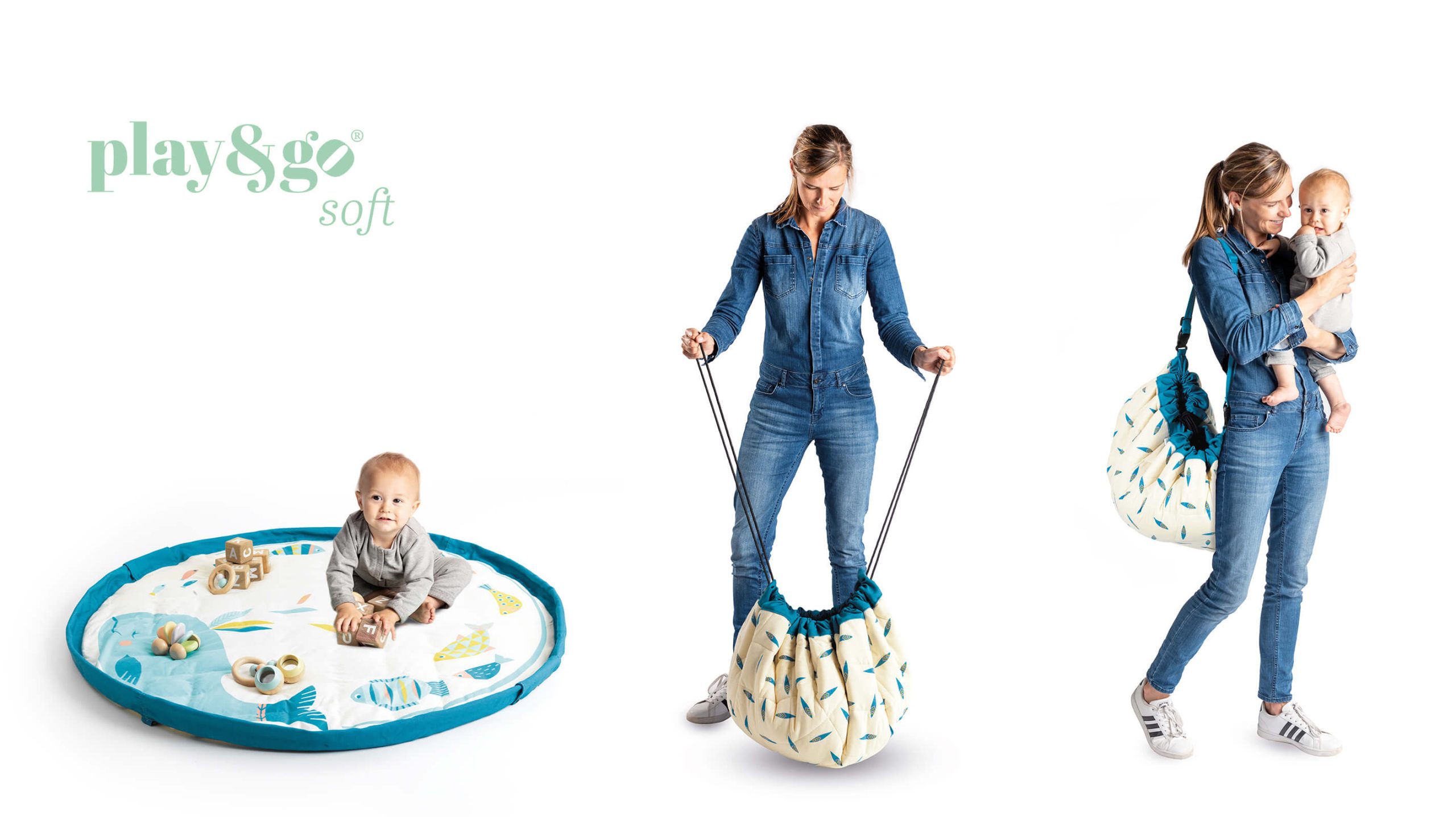 TAPPETI BORSE 2 IN 1 SOFT COLLECTION PLAY&GO – 5 bellissime fantasie