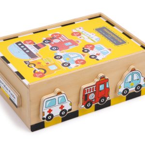 Puzzle in scatola Veicoli