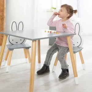 Set di sedute per bambini Miffy®  – 2 sedie per bambini e 1 tavolo