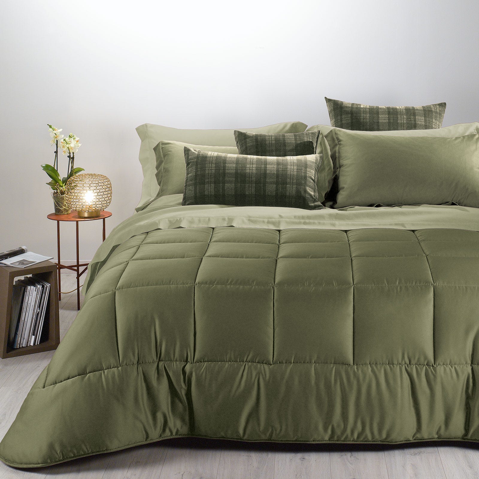 TRAPUNTA MATRIMONIALE IN RASO – 7 colori disponibili - immagine 8