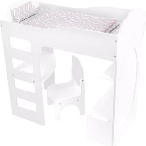 Letto soppalco per bambole