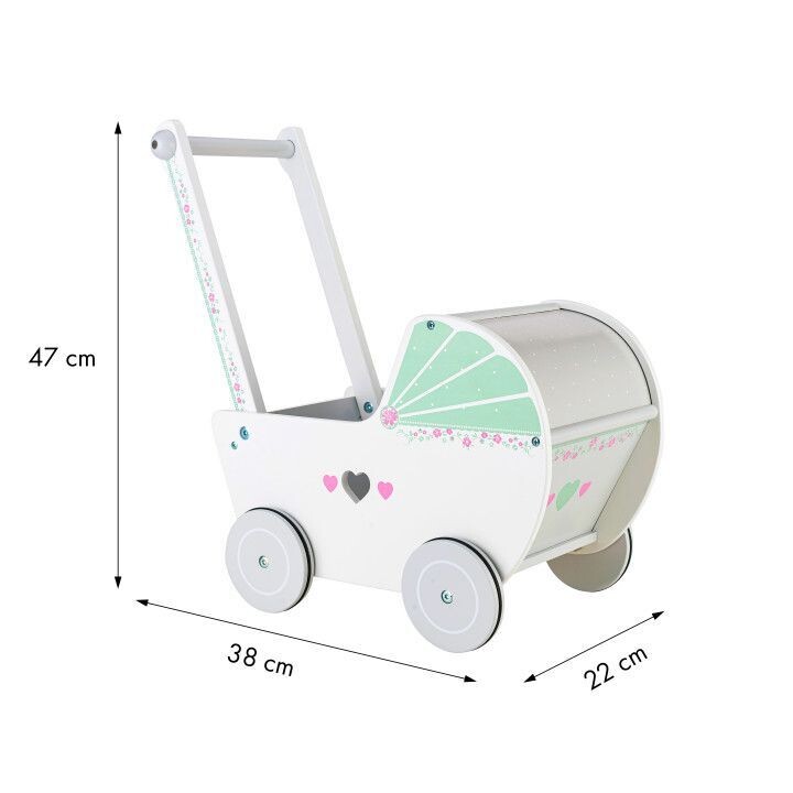 CARROZZINA BAMBOLA MENTA - immagine 5