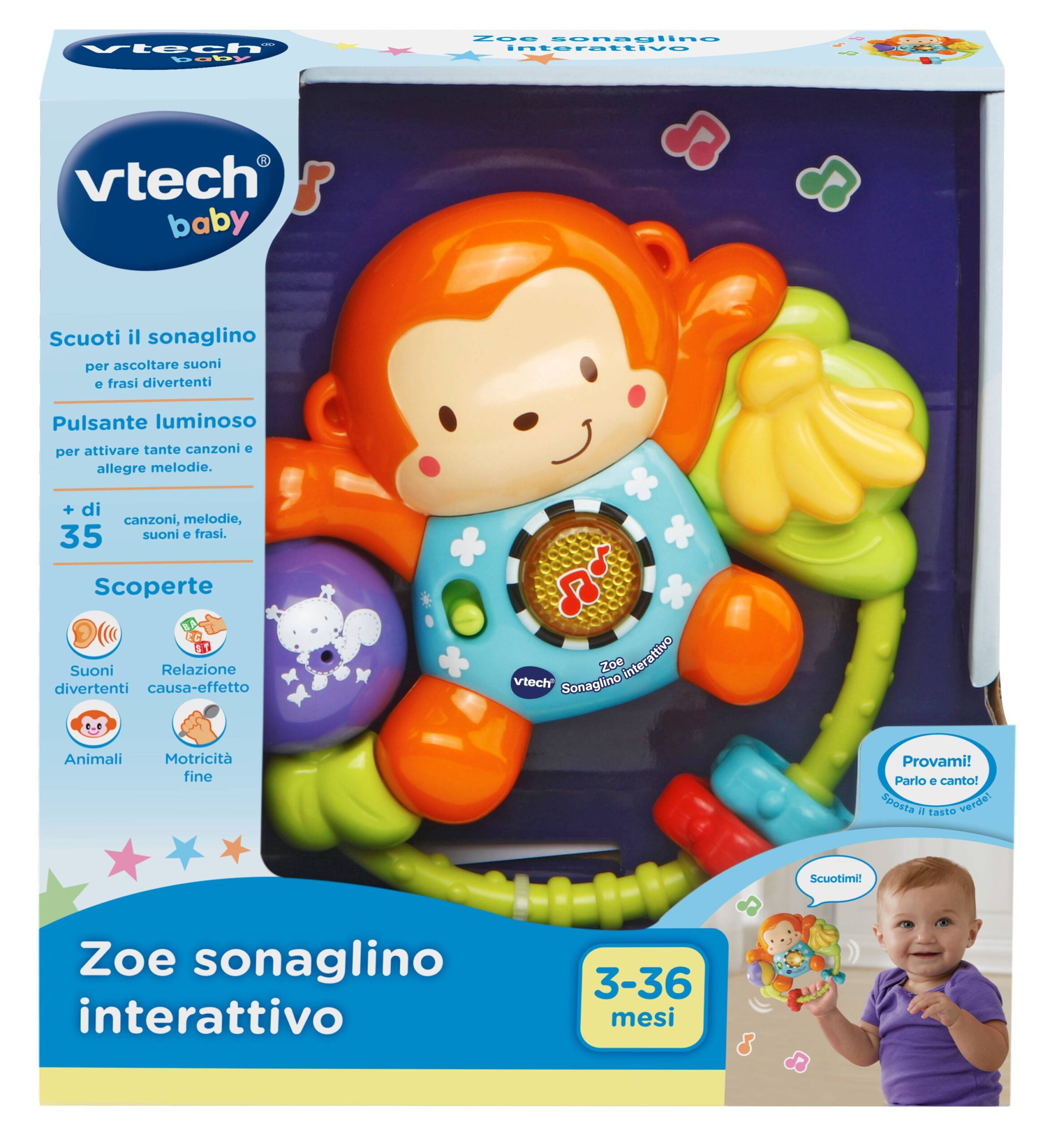 Zoe il sonaglino interattivo – VTech - immagine 5