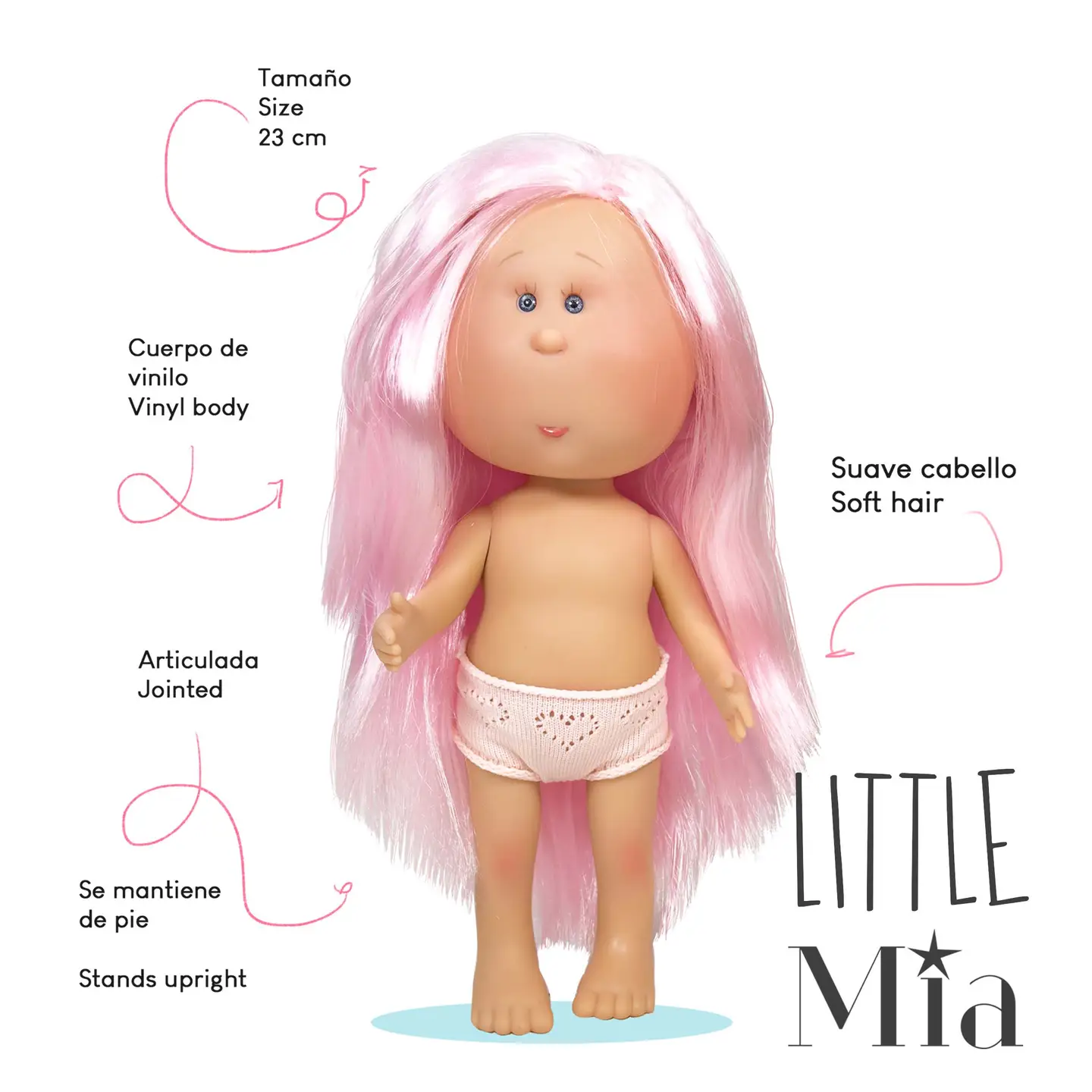 BAMBOLA LITTLE MIA - immagine 3