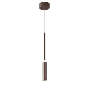 Candle 7W Bronze LED Pendant Light, Natural Light with Double Emission