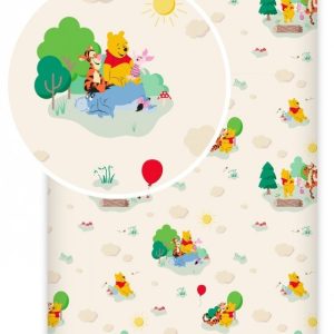 LENZUOLO CON ANGOLI PER CULLA WINNIE THE POOH