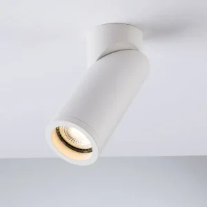 Plafoniera GENESIS in alluminio con diffusore orientabile