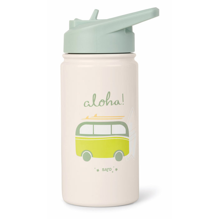 Borraccia termica con cannuccia 500 ml – 5 fantasie disp - immagine 8