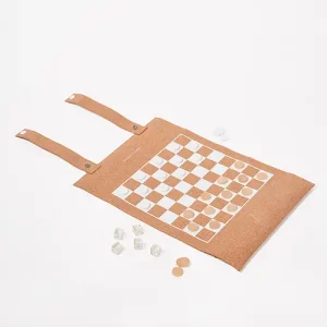 Gioco Arrotolato per spiaggia di Dama e Backgammon