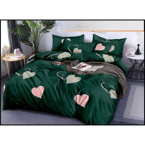 Set biancheria matrimoniale – CUORE VERDE GUCCI – 200*220 – cotone
