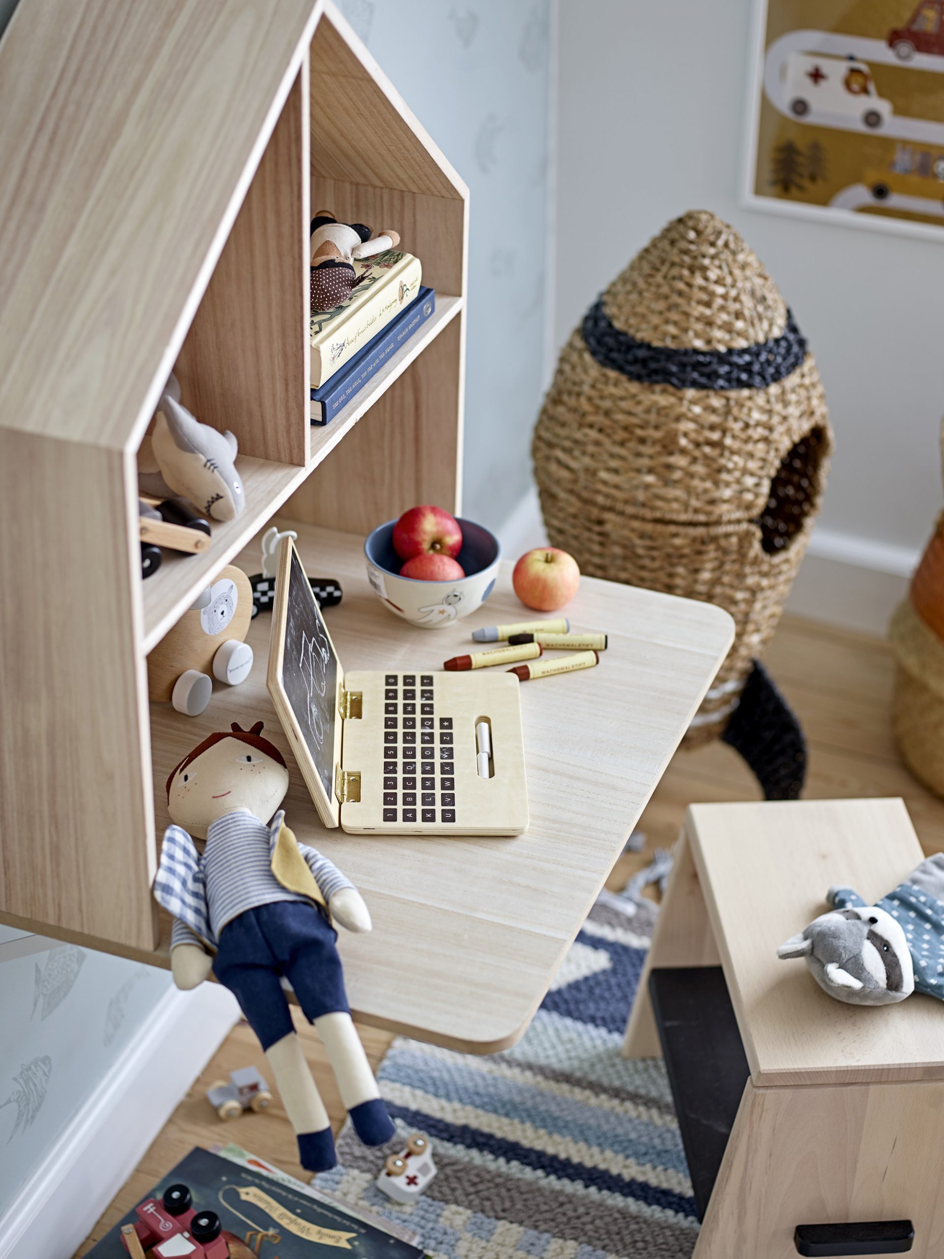 MENSOLA – SCRIVANIA – Lai Shelf, Natura, Paulownia - immagine 4