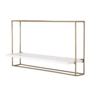 MENSOLA COOPER – bianco in marmo