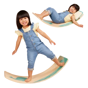 Balancing board in legno dolce Balena