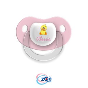 Succhietto personalizzato Rosa Paperetta