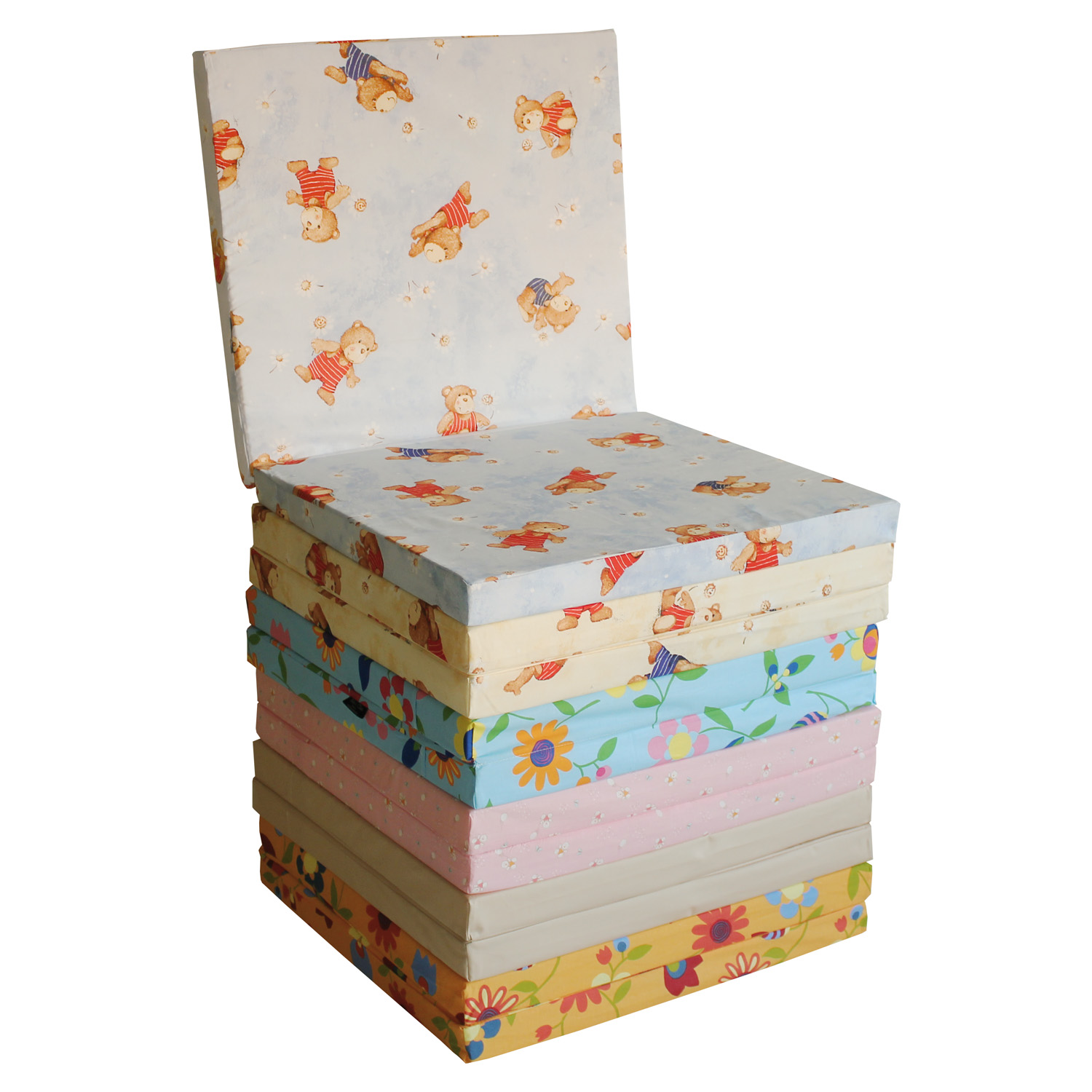 Materassino da campeggio pieghevole (rivestimento fantasia) – Baby’s Clan - immagine 2