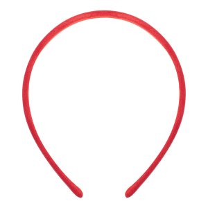 Cerchietto rosso in velluto