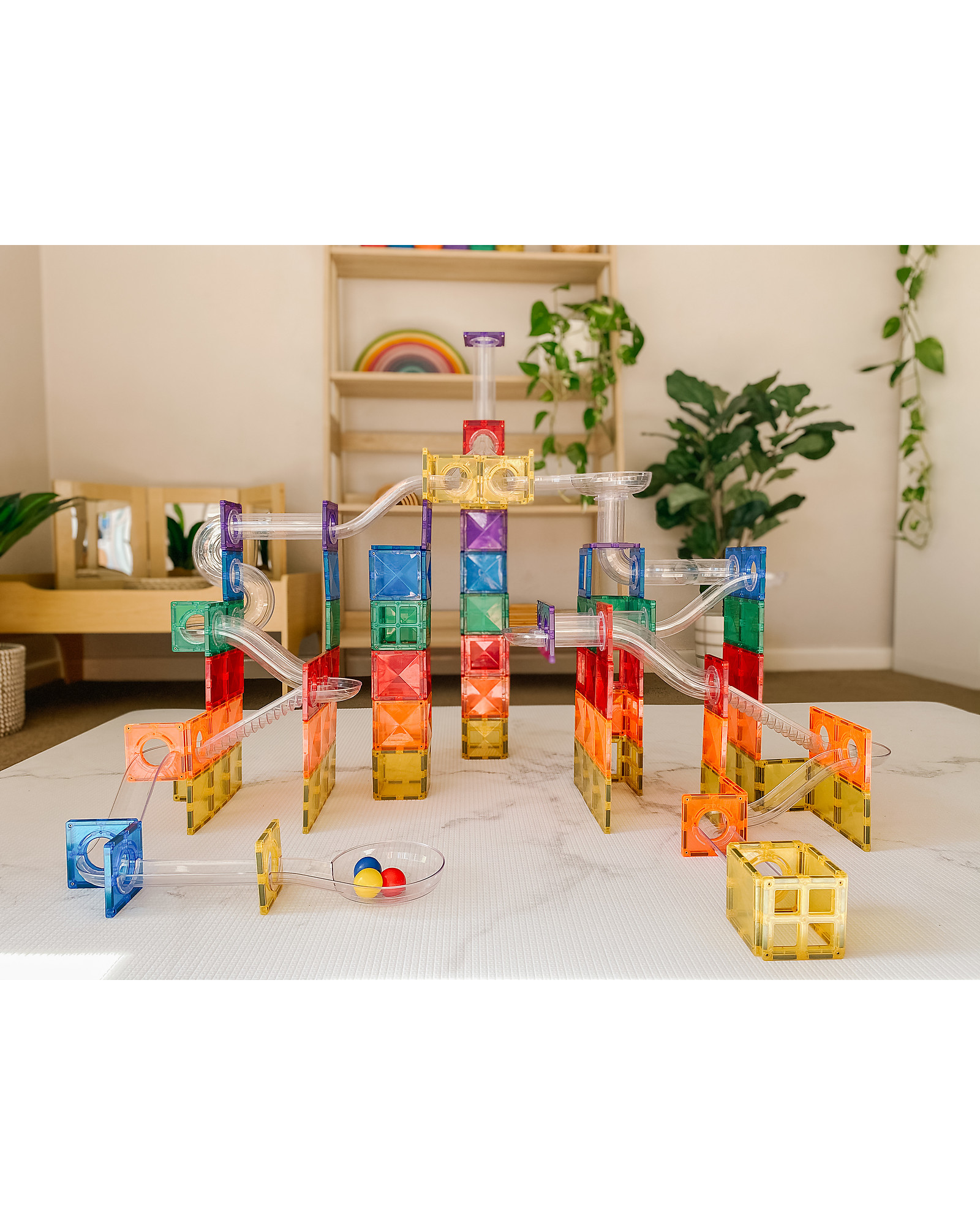 92 Pezzi – Pacco Pista Palline – Arcobaleno - immagine 7