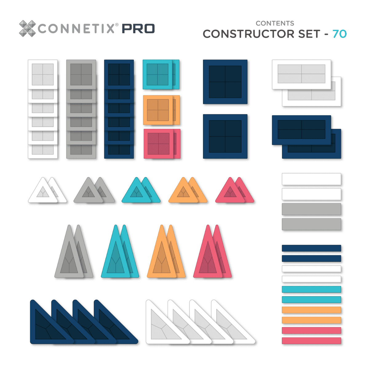Set Costruttore PRO 70 pz - immagine 3