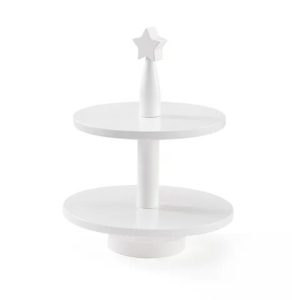 Alzatina per dolci in legno