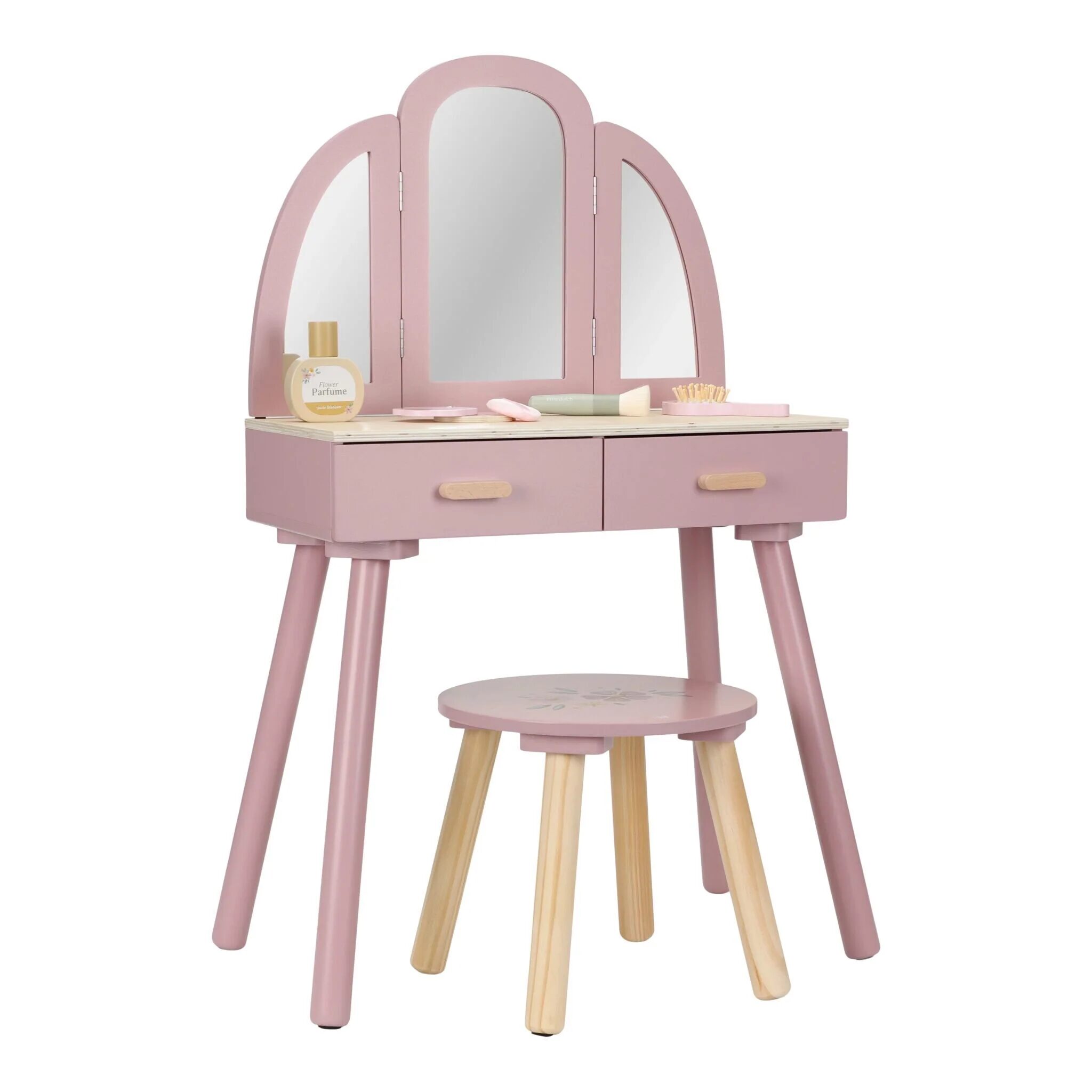 Tavolo da toilette in legno