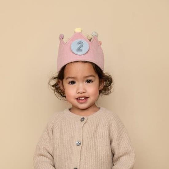 Birthday Crown con numeri rosa - immagine 3
