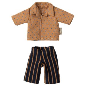 Camicia e pantaloni a righe, Papà topo