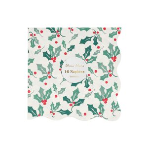 Tovaglioli agrifoglio larghi